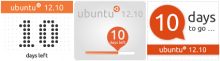 счетчики обратного отсчета Ubuntu 12.10 счетчики обратного отсчета Ubuntu 12.10