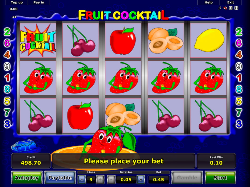 игра fruits игровой автомат