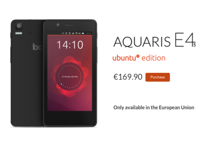 Aquaris E4.5 Ubuntu Edition