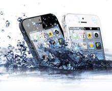 iPhone в воде
