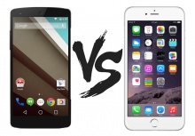 Android 5.0 vs iOS 8