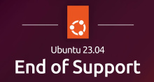 срок поддержки Ubuntu 23.04