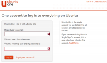 аккаунт Ubuntu One