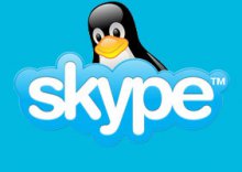 логотип Skype под Linux