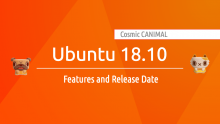 Ubuntu 18.10 Cosmic Canimal