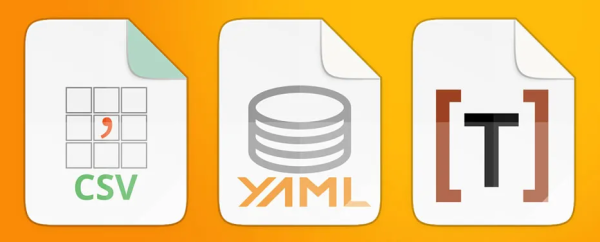 новые пиктограммы для toml, csv и YAML