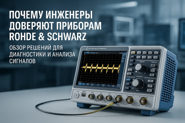 Почему инженеры доверяют приборам Rohde & Schwarz