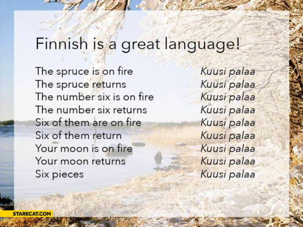финский язык