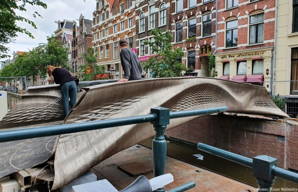 первый в мире 3D-печатный мост