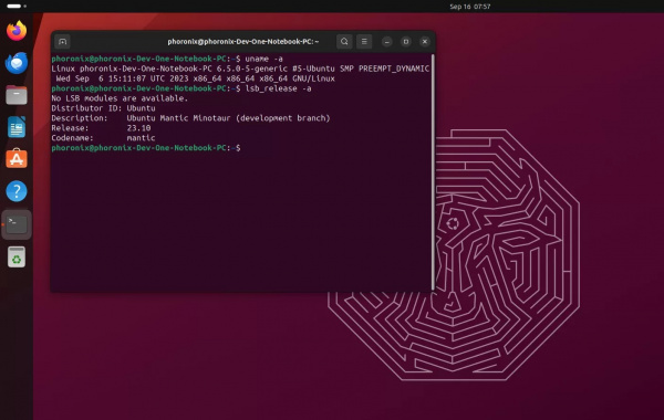ядро Linux 6.5 в Ubuntu 23.10