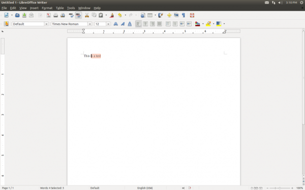 количество слов в LibreOffice 3.6