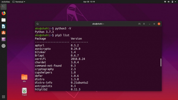 Python Ubuntu