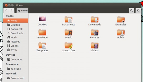 Nautilus в Ubuntu 12.10