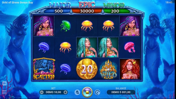 Gold Of Sirens Bonus Buy