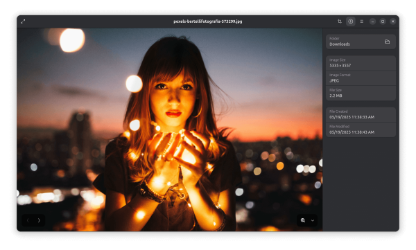 просмотрщик Loupe