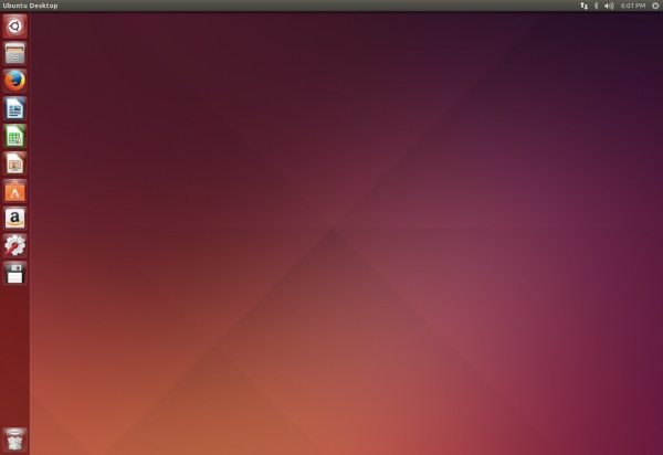рабочий стол Ubuntu 15.04